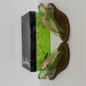 Brand New Sam Edelman Gigi Sandals Rose Dus SZ 8.5M (Discontinued Color)